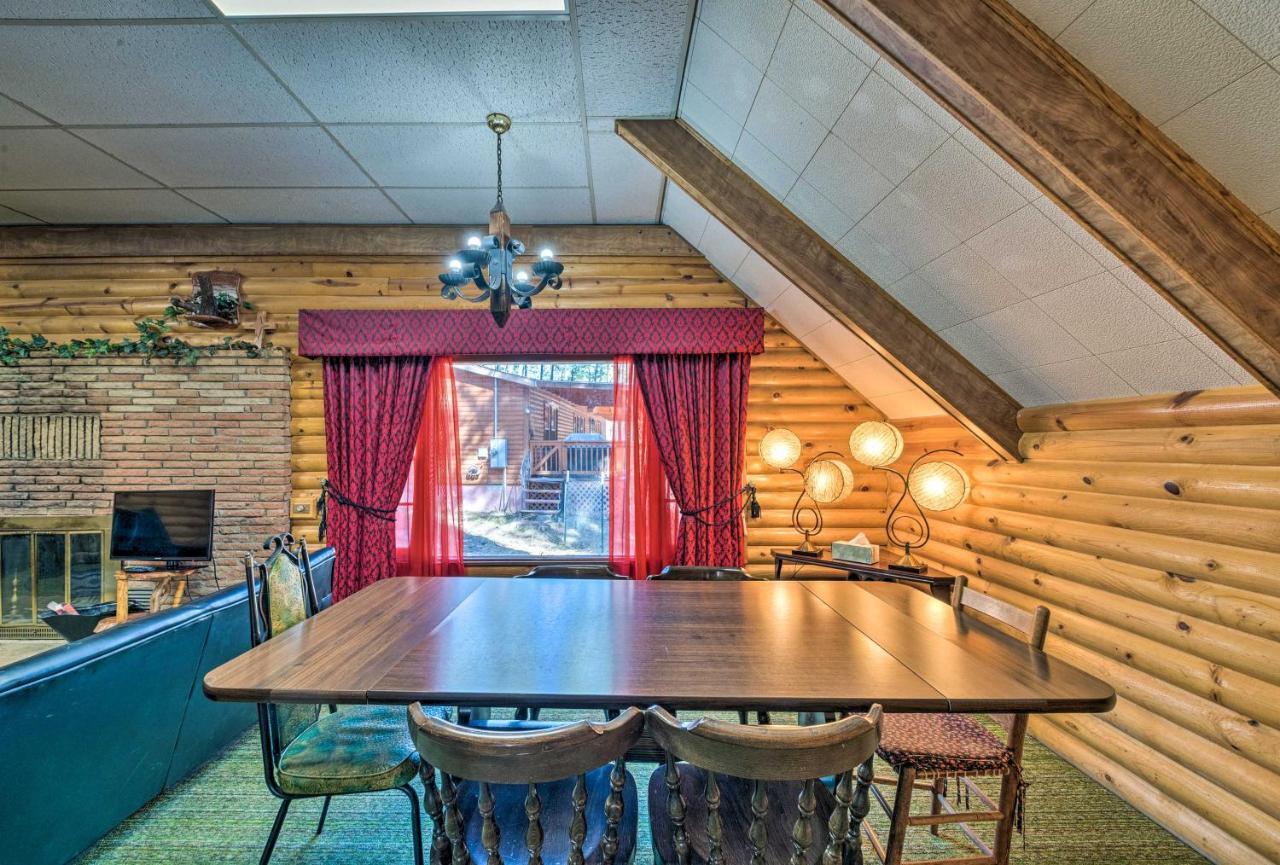 Ruidoso Cabin With Forest Views And Covered Porch Екстериор снимка