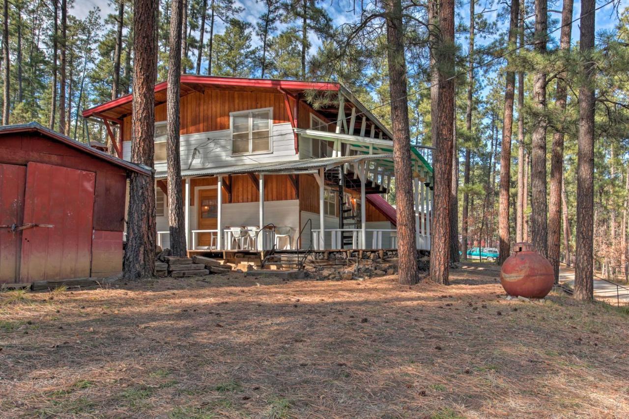 Ruidoso Cabin With Forest Views And Covered Porch Екстериор снимка