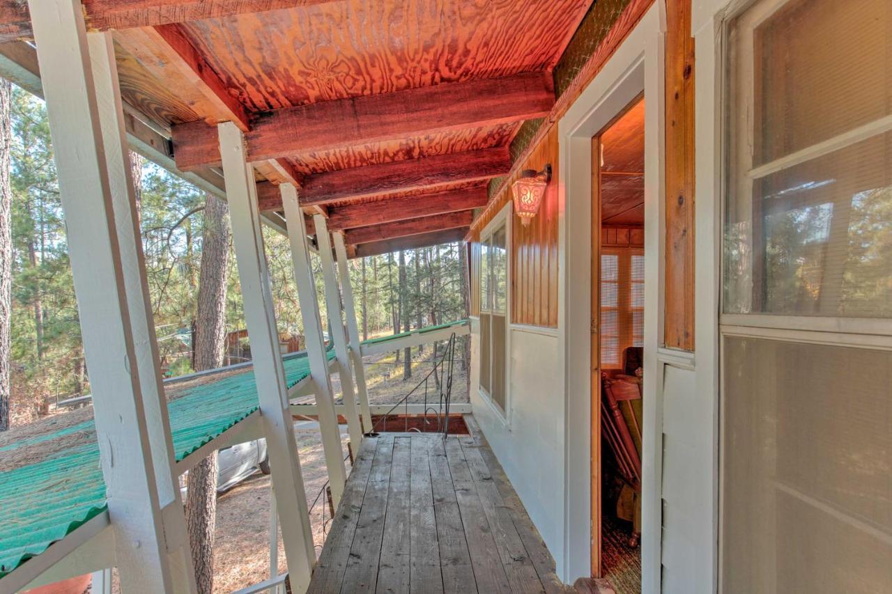 Ruidoso Cabin With Forest Views And Covered Porch Екстериор снимка