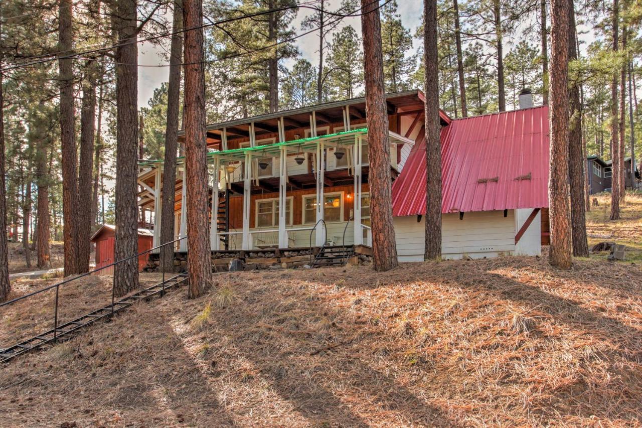 Ruidoso Cabin With Forest Views And Covered Porch Екстериор снимка