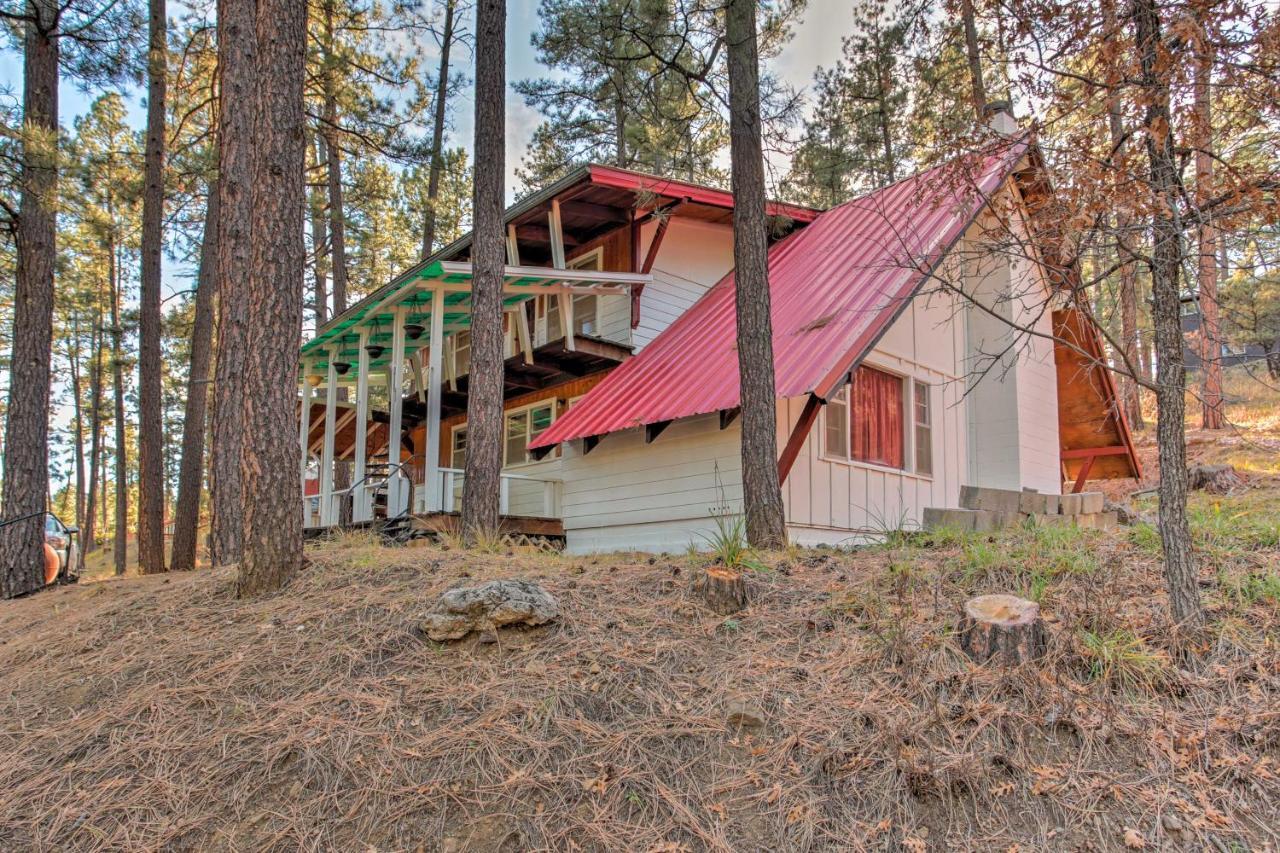 Ruidoso Cabin With Forest Views And Covered Porch Екстериор снимка